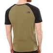The North Face Easy Tee raglan Burnt Olive Green The North Face Easy Tee raglan Burnt Olive Green