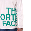 The North Face Graphic Flow ls póló TNF White Fanfare Green