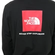 The North Face Redbox ls póló TNF Black