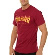 Thrasher Flame póló Cardinal Red