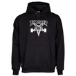 Thrasher Skategoat kapucnis pulóver Black Thrasher Skategoat kapucnis pulóver Black