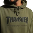 Thrasher Skate Mag kapucnis pulóver Army
