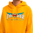 Thrasher X Venture kapucnis pulóver Gold
