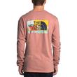 The North Face Graphic ls póló Pink Clay The North Face Graphic ls póló Pink Clay