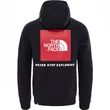 The North Face Redbox Raglan kapucnis pulóver TNF Black