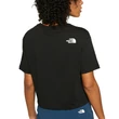 The North Face Simple Dome crop póló TNF Black