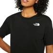 The North Face Simple Dome crop póló TNF Black