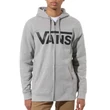 Vans Classic Zip kapucnis pulóver Cement Heather Black