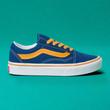 Vans Old Skool Comfycush gyerek cipő Pop True Blue Cadmium Yellow Vans Old Skool Comfycush gyerek cipő Pop True Blue Cadmium Yellow