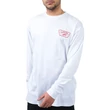 Vans Full Patch Back hosszú ujjú póló White Racing Red Vans Full Patch Back hosszú ujjú póló White Racing Red