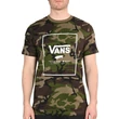 Vans Print Box póló Camo White