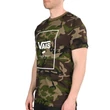 Vans Print Box póló Camo White