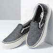 Vans Slip-On Platform cipő Woven Check Multi Blanc de Blanc