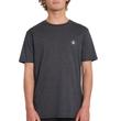 Volcom Circle Blanks póló Heather Black Volcom Circle Blanks póló Heather Black