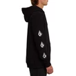 Volcom Deadly Stones 2 kapucnis Pulóver Black