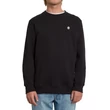 Volcom Single Stone Crew pulóver Black