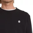 Volcom Single Stone Crew pulóver Black Volcom Single Stone Crew pulóver Black