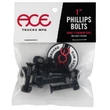 Ace Bolts Phillips csavarkészlet Black 1col