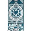 Blueprint Home Heart komplett gördeszka Navy White 8.0x31.5 Blueprint Home Heart komplett gördeszka Navy White 8.0x31.5