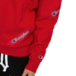 Champion Slanted Pocket Logo kapucnis pulóver CRD