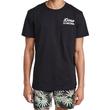 Deus Ibiza Adress Handwrite póló Black Deus Ibiza Adress Handwrite póló Black