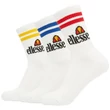 Ellesse Pullo 3 Pack zokni White Yellow 3 pár