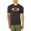 Oakley O Bold Ellipse póló Blackout Light Heather
