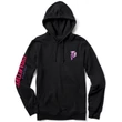 Primitive X Dragon Ball Goku Rose Kapucnis pulóver Black