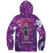 Primitive X Dragon Ball Goku Black Rose kapucnis pulóver Purple Primitive X Dragon Ball Goku Black Rose kapucnis pulóver Purple