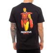 Primitive X Marvel X Moebius Iron Man póló Black Primitive X Marvel X Moebius Iron Man póló Black