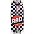 Rad Checkers Retro Roller Cruiser komplett gördeszka Black White Checkerboard 7.9x28.5 Rad Checkers Retro Roller Cruiser komplett gördeszka Black White Checkerboard 7.9x28.5