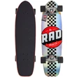 Rad Checkers Retro Roller Cruiser komplett gördeszka Holographic 7.9x28.5