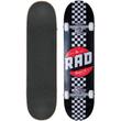 Rad Checker Stripe Progressive komplett gördeszka Black White 8.0x32 Rad Checker Stripe Progressive komplett gördeszka Black White 8.0x32