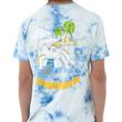 Ripndip All Days Off póló Sky Blue Tie Dye Ripndip All Days Off póló Sky Blue Tie Dye