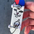 Ripndip Lord Nermal Mini Skateboard fingerboard Multi