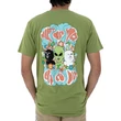 Ripndip Flower Child póló Dirty Olive
