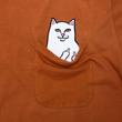 Ripndip Lord Nermal Pocket póló Cotta Orange Ripndip Lord Nermal Pocket póló Cotta Orange
