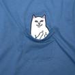 Ripndip Lord Nermal Pocket póló Slate Ripndip Lord Nermal Pocket póló Slate