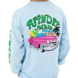 Ripndip Nermrider Beach hosszú ujjú póló Baby Blue