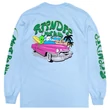 Ripndip Nermrider Beach hosszú ujjú póló Baby Blue Ripndip Nermrider Beach hosszú ujjú póló Baby Blue