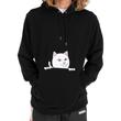 Ripndip Peeking Nermal kapucnis pulóver Black Ripndip Peeking Nermal kapucnis pulóver Black