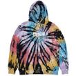 Ripndip Rubber Logo kapucnis pulóver Sunburnt Spiral Tie Dye Ripndip Rubber Logo kapucnis pulóver Sunburnt Spiral Tie Dye
