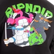 Ripndip Teenage Mutant kapucnis pulóver Black Ripndip Teenage Mutant kapucnis pulóver Black