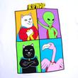 Ripndip We Can Be Heros póló White Ripndip We Can Be Heros póló White
