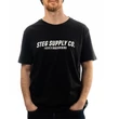 Stég Supply Co. póló Black