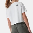 The North Face Cropped Easy póló TNF White