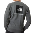 The North Face Redbox Raglan crew pulóver TNF Medium Grey Heather