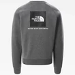 The North Face Redbox Raglan crew pulóver TNF Medium Grey Heather