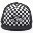 Vans Boys Classic Patch Trucker gyerek sapka Black White Checkerboard