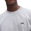 Vans Left Chest Logo póló Athletic Heather Grey Vans Left Chest Logo póló Athletic Heather Grey